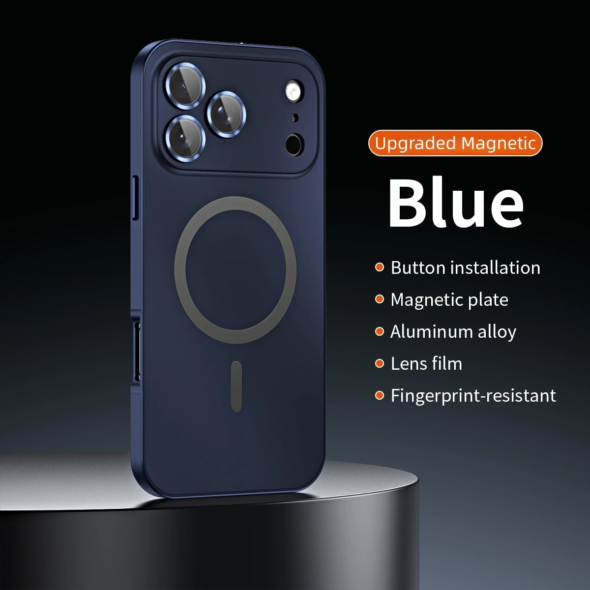 Luxury Aluminum Metal Frame Magsafe Phone Case For iPhone 17 Air 16 15 14 13 12 Pro Max Plus Magnetic Charge Shockproof PC Cover