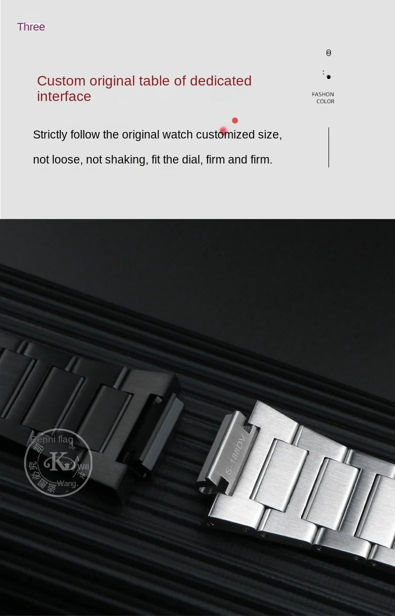 For Casio GA-2100 GM2100 watchband G-SHOCK farmhouse oak modified refined steel watch chain steel men's strap wristband Bracelet