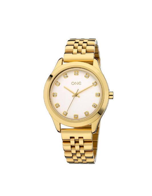 Relogio One Twin GOLD