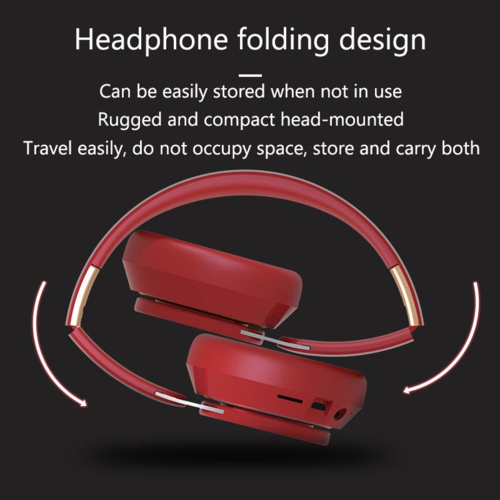 Ultra Long Battery Life Bluetooth 5.0 Wireless Stereo Headphones
